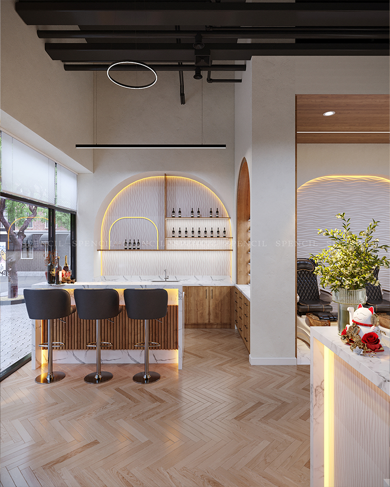 Chic Nail and Head Spa salon interior