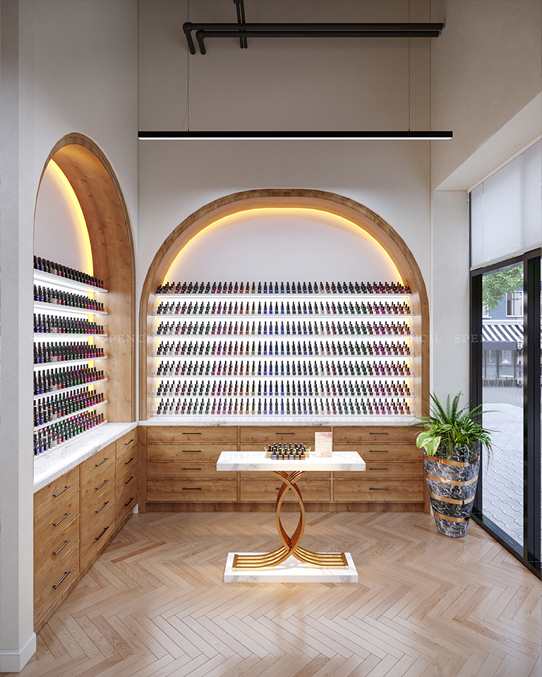 Chic Nail and Head Spa reception area